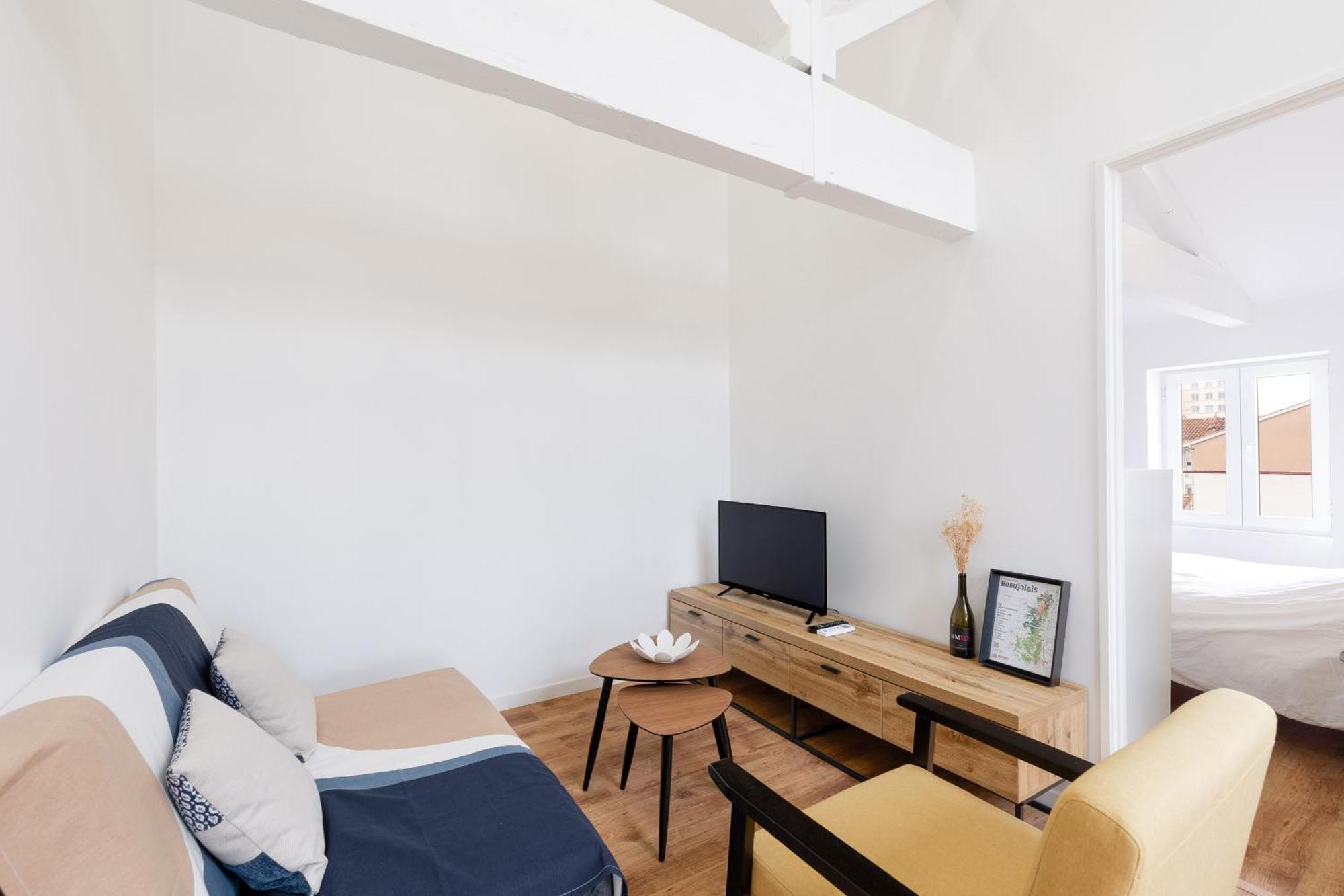 Appartement Climatise 2 Chambres ヴィルフランシュ・シュル・ソーヌ エクステリア 写真